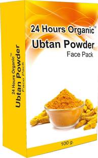 24 Hours Organic 100% Pure Ubtan Powder Face pack