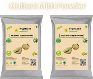 Brightland Multani Mitti for Face and Skin Care (500GM)