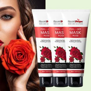 smartdrops Rose Peel Off Rose Face Mask For Healthy-Looking Skin | Peel Off Mask