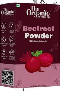 The Organic Company 100% Pure BeetRoot Powder, Natural Hair Care & Glowing Skin, Drinking Eating