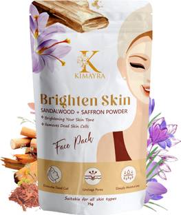 KIMAYRA Saffron Face Pack Powder Help in Fine Lines, Wrinkles, Pigmentation