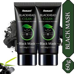Sonavi Charcoal Black Peel Off Mask Anti pollution