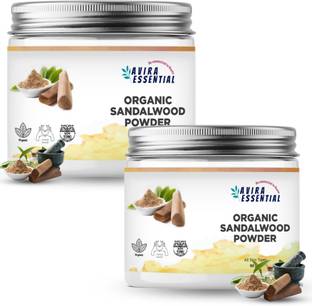 Avira Essential Organic Sandalwood Powder For Glowing, Brightening Skin & Reduces Dark Circles