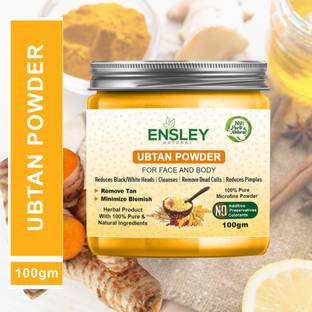 ENSLEY 100% Pure Ubtan Powder For Spotless, Pimple free, Natural Glowing and Shiny Skin