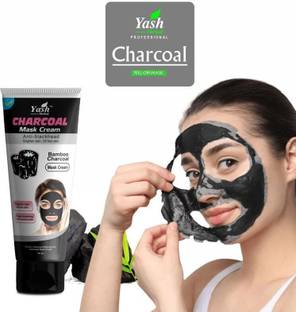 Yash Herbal Bamboo Charcoal Peel Off Mask, Oil Control, Remove Blackhead, Skin Brightening