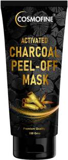 cosmofine Charcoal Peel Off Mask, Removes Acne & Black Heads, Excess Oil Control