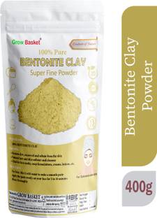 Grow Basket Bentonite Clay Powder Indian Healing Clay For Face Pack Mask Hand Foot Hair