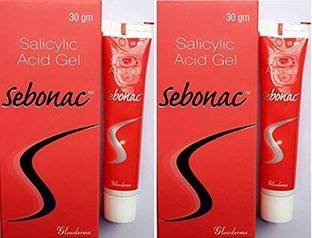 sebonac Salicylic Acid Gel | Oil Free Gel for Acne Free Skin(Psck of 2)