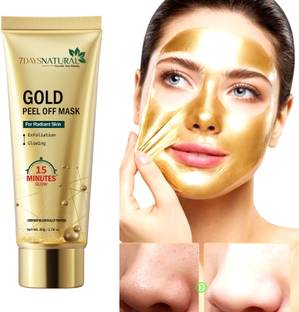 7days natural Gold Peel Of Mask, Removes Blackheads, Brightening & Whitening Glowing For Women
