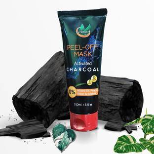 NatureNova Herbals Activated Charcoal Peel Off Mask For Blackheads|Pimples|Acne - No Mineral Oils