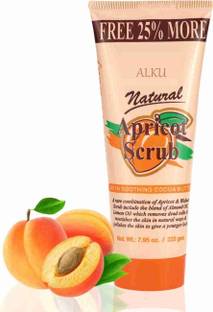 alku Naturals Apriscrub Fresh Apricot Scrub | Natural Exfoliating Face Scrub