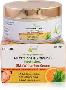 Herbalya Naturals Skin Whitening Pigmentation Glutatione Cream Pack of 2