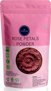 VEDICINE Natural Rose Petal Powder for Face Care and Skin Care
