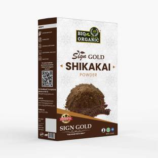 sign gold Bio Organic shikakai fruit Powder-Set of 1 (100 g)