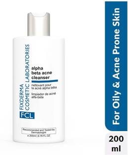 Fixderma Cosmetic Laboratories Alpha Beta Acne Cleanser, Reduces Pimples, Scars, Sebum, Deep Pore Cleanser