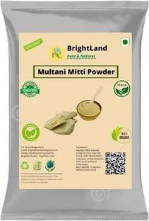 Brightland 100% Pure For Skin Bentonite Clay ( Multani Mitti powder)