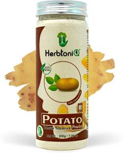 HerbtoniQ 100% Natural Potato Powder For Face Pack (Solanum Tuberosum)