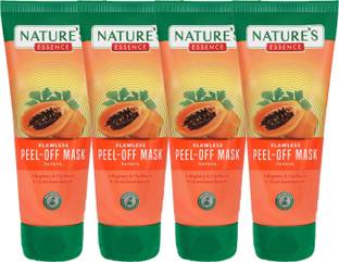 Nature's Essence PAPAYA FLAWLESS PEEL OFF MASK 50GX4(75MRPX4)