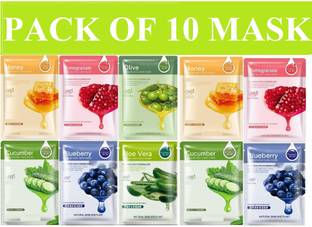 rorec Deep Moisturizing Face sheet mask combo skin care