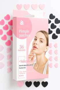 TRK IMPEX Pimple Acne Patch Hydrocolloid Waterproof Patches Active Surface Acne--36 Dots