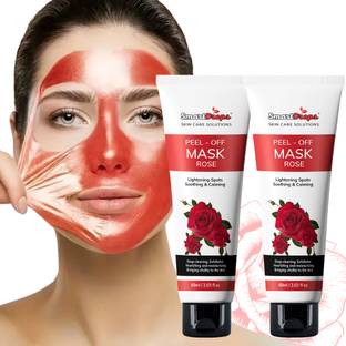 smartdrops Purify and Brighten Skin with a Rose Peel-Off Mask | Rose Peel Off Face Pack