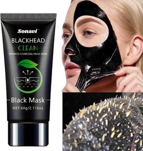 Sonavi Charcoal Peel-Off Mask for Skin Purification | Charcoal Face Mask