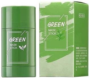 lakha Green Tea Stick Face Mask For Blackhead Remover, Anti Acne, Oil Control  Face Shaping Mask