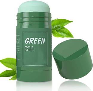verellis "Green Tea Face Mask Stick – Deep Cleansing Clay for Oily Skin"  Face Shaping Mask