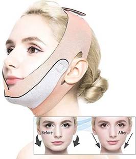 new sparsh Fina V-line Facial Slimming Belt for Chin and Cheeks Anti-Wrinkle Ultra Thin  Face Shaping Mask