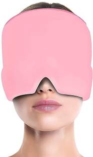 Jiyancreation Hot & Cold Therapy Headache Relief Hat/Ice Head  Face Shaping Mask