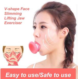 FlyTouch Face Slimming Lift Skin Firming V Shape Exerciser Instrument Silicone Portable  Face Shaping Mask