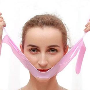 Sarang Silicone V Face Mask Lifting V Line Shape, Facial Slimming Bandage Mask  Face Shaping Mask