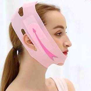 kankinmart Double Chin Lift Mask,Silicon V Line Lifting face lifting mask  Face Shaping Mask
