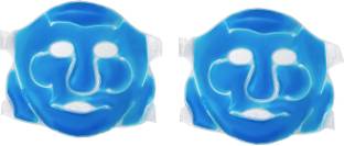 h&d craft PACK OF 2 Anti-Fatigue Cooling Gel Face Mask 0DC21X0W With Strap-On Facial Skin  Face Shaping Mask