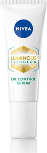 NIVEA LUMINOUS EVEN GLOW Oil Control Serum, Salicylic, Hyaluronic Acid, 60X more effective than Vitamin C