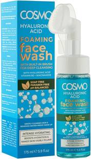 COSMO HYALURONIC ACID FOAMING FACE WASH - 175ML HYALURONIC ACID FOAMING FACE WASH - 175ML HYALURONIC ACID FOAMING FACE WASH - 175ML Hyaluronic Acid Foaming  Face Wash