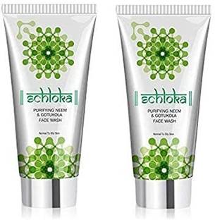 Modicare SCHLOKA NEEM & GOTUKOLA FACEWASH (60 ml X 2) Face Wash
