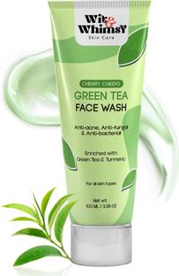 Wit and Whimsy Green Tea Anti-acne, Anti-fungal & Anti-bacterial  Face Wash
