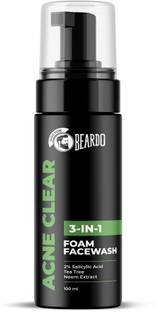 BEARDO Acne Clear Foam Face Wash