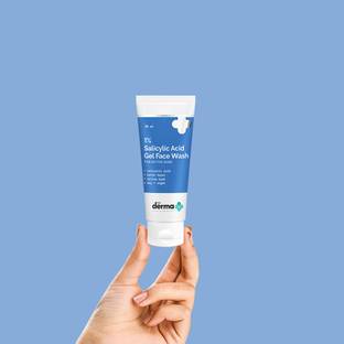 The Derma Co 1% Salicylic Acid Gel  with Salicylic Acid & Witch Hazel for Active Acne Face Wash