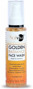SOFVIVA Golden Radiance  - Deep Cleansing  | Oil Free Formula | Bright & Luminous | Face Wash