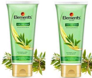 Element 3-IN-1 FACE WASH  pack of 2 (240 g) Face Wash