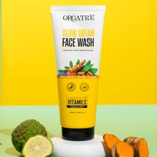 Orgatre Glow Ubtan with Turmeric & Niacinamide for Tan Removal Face Wash