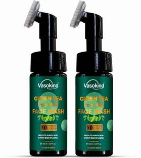 vasokind Green Tea Foaming facewash Face Wash
