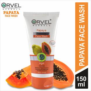 orvel HERBALS ANTI BLEMISH PAPAYA FACE WASH | REMOVES PIGMENATION Face Wash