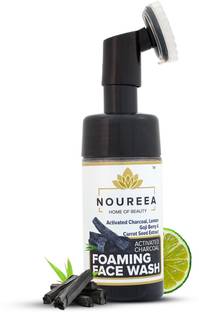 noureea Activated Charcoal Foaming Facewash Face Wash