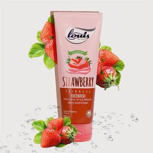 Louis herbals Strawberry Fairness Facewash Pack of 2 Face Wash