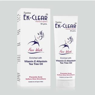 TANTRA Ek-Clear Enriched Vitamin C Allantoin Tea Tree Oil  (Pack of 2) Face Wash