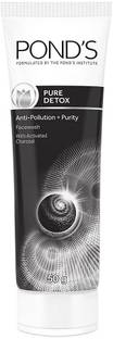 POND's Pure Detox Anti Polution With Activated Charcoal (50X1) Face Wash