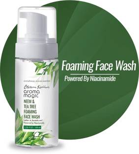 Aroma Magic Neem & Tea Tree Foaming  | Natural  | Niacinamide Face Wash